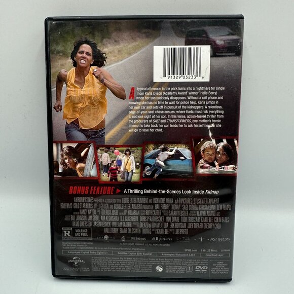 Kidnap DVD Halle Berry 2017 R Action Thriller Universal Dolby Audio Region 1 - Picture 2 of 3